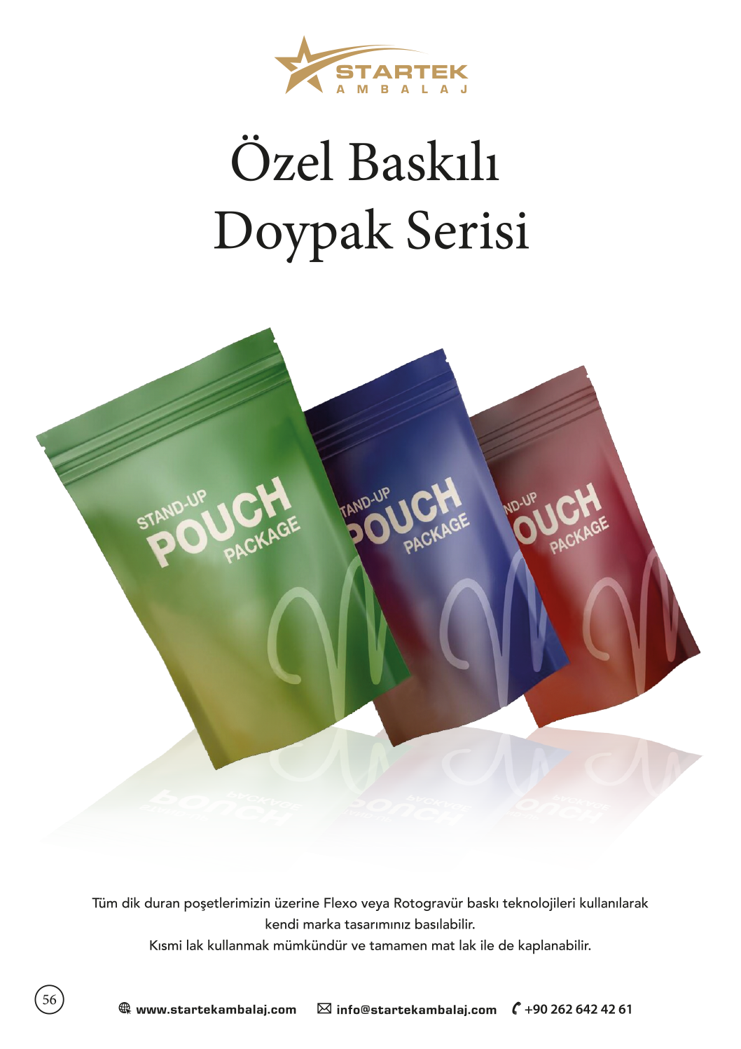 Özel Baskılı Doypak Serisi